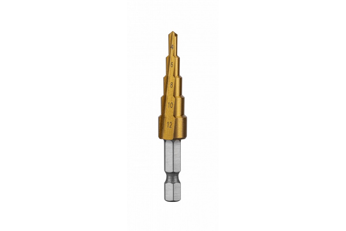 Etappebor Hogert HT6D321; 1/4''; 4-12 mm