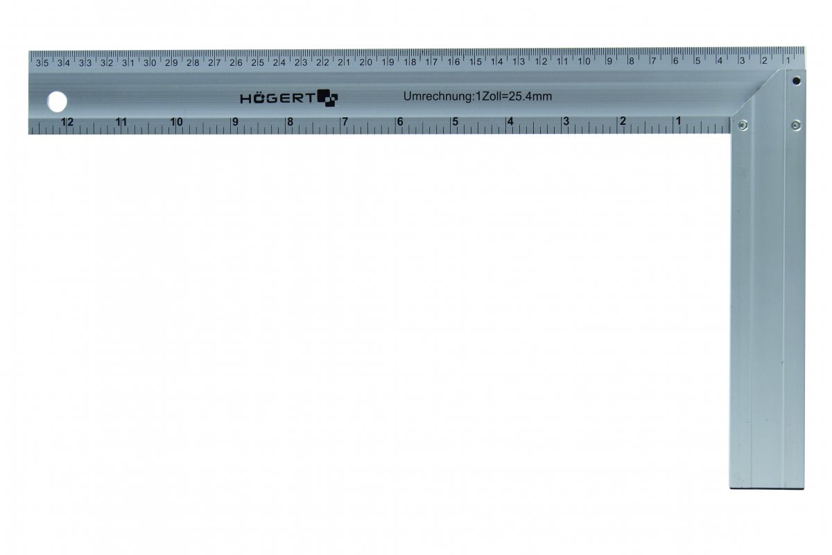 Vinkelmåler Hogert HT4M206; 450x190 mm