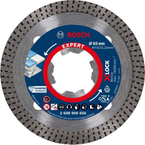 Diamantkappeskive Bosch 2608900657; 115x22,23 mm; X-Lock