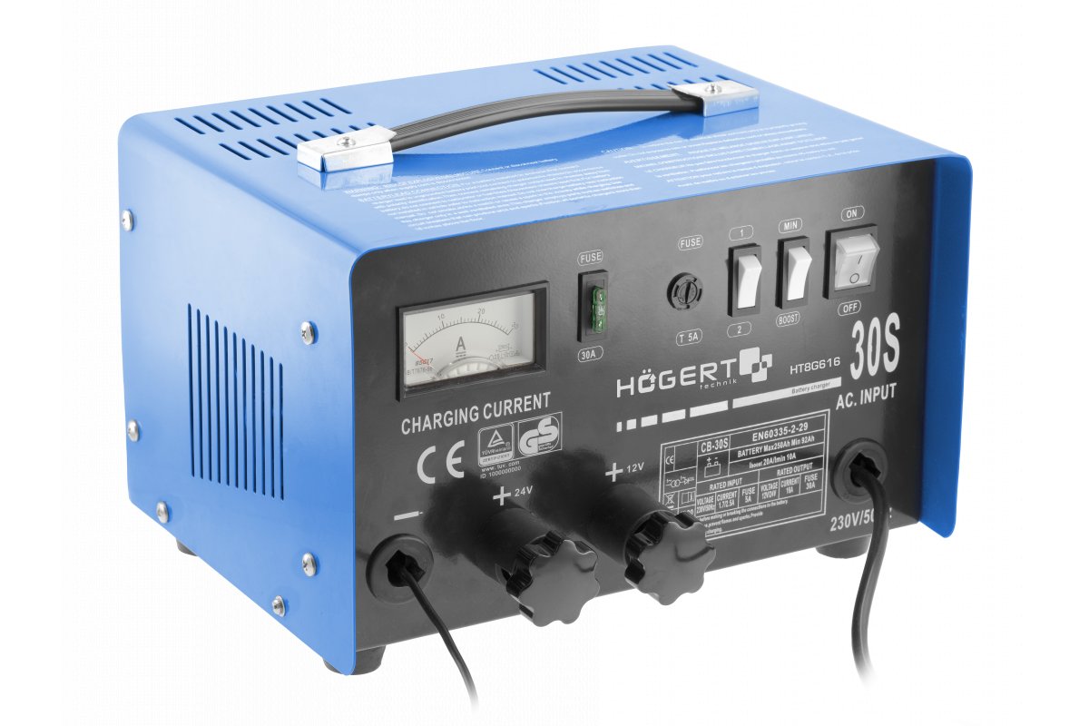 Lader Hogert HT8G616; 12-24 V