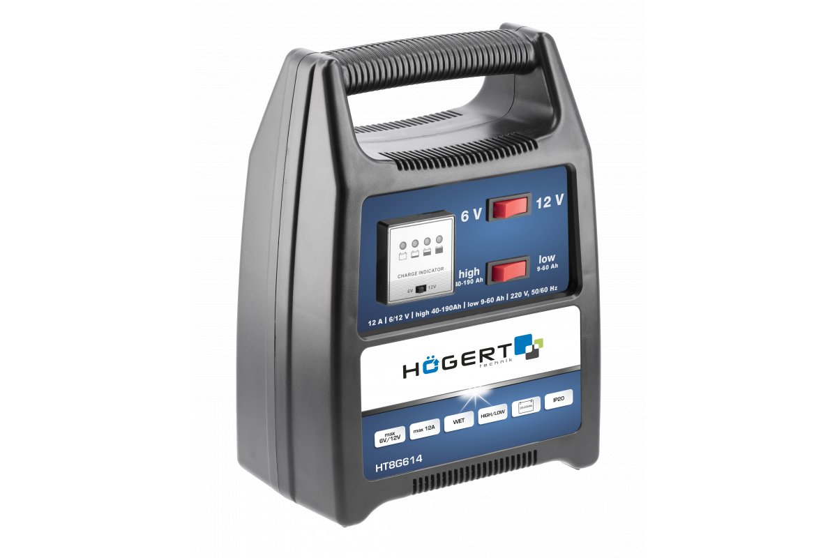 Lader Hogert HT8G614; 6/12 V