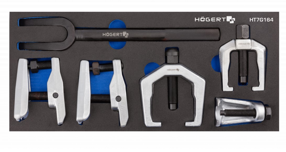 Avtrekkersett Hogert HT7G164; 6 stk