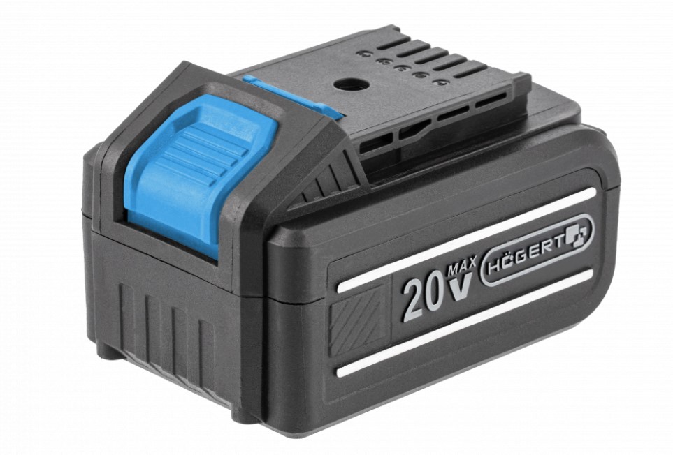 Batteri Hogert HT2E211; 20 V; 4,0 Ah; Li-ion