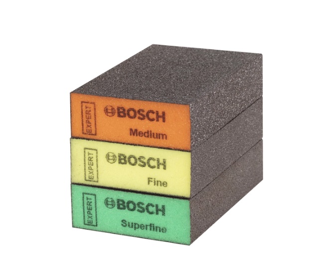 Poleringssvamp Bosch 2608901175; 69x97x26 mm; 3 stk