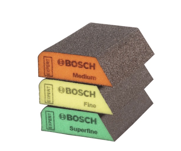 Poleringssvamp Bosch 2608901174; 69x97x26 mm; 3 stk