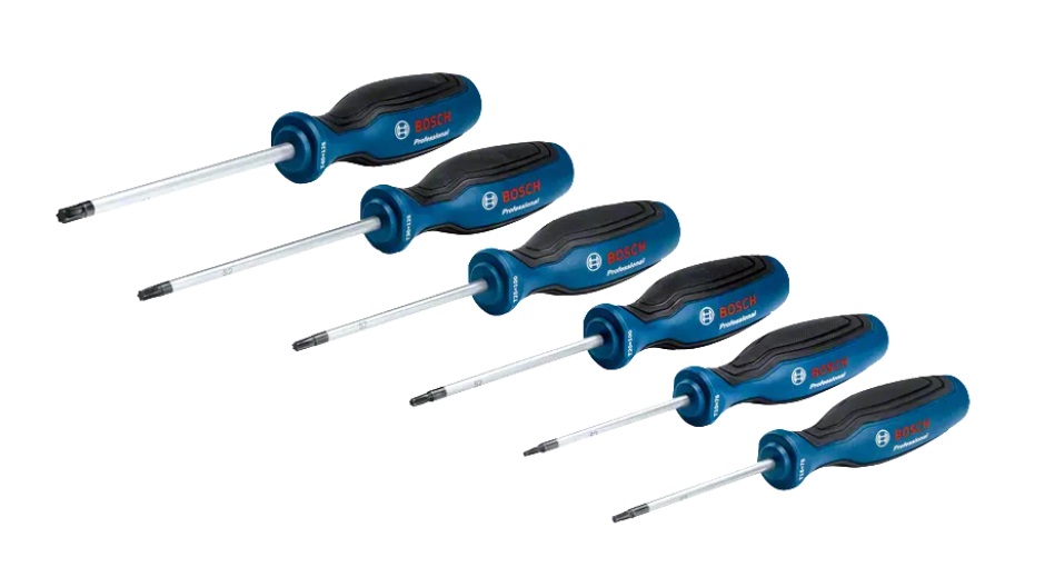 Skrutrekkersett Bosch 1600A01V09; 6 stk