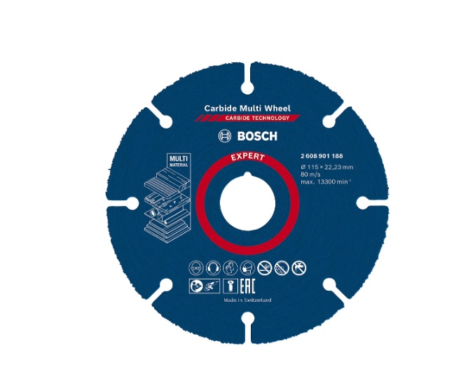Kappeskive Bosch 2608901188; 115x22,23 mm