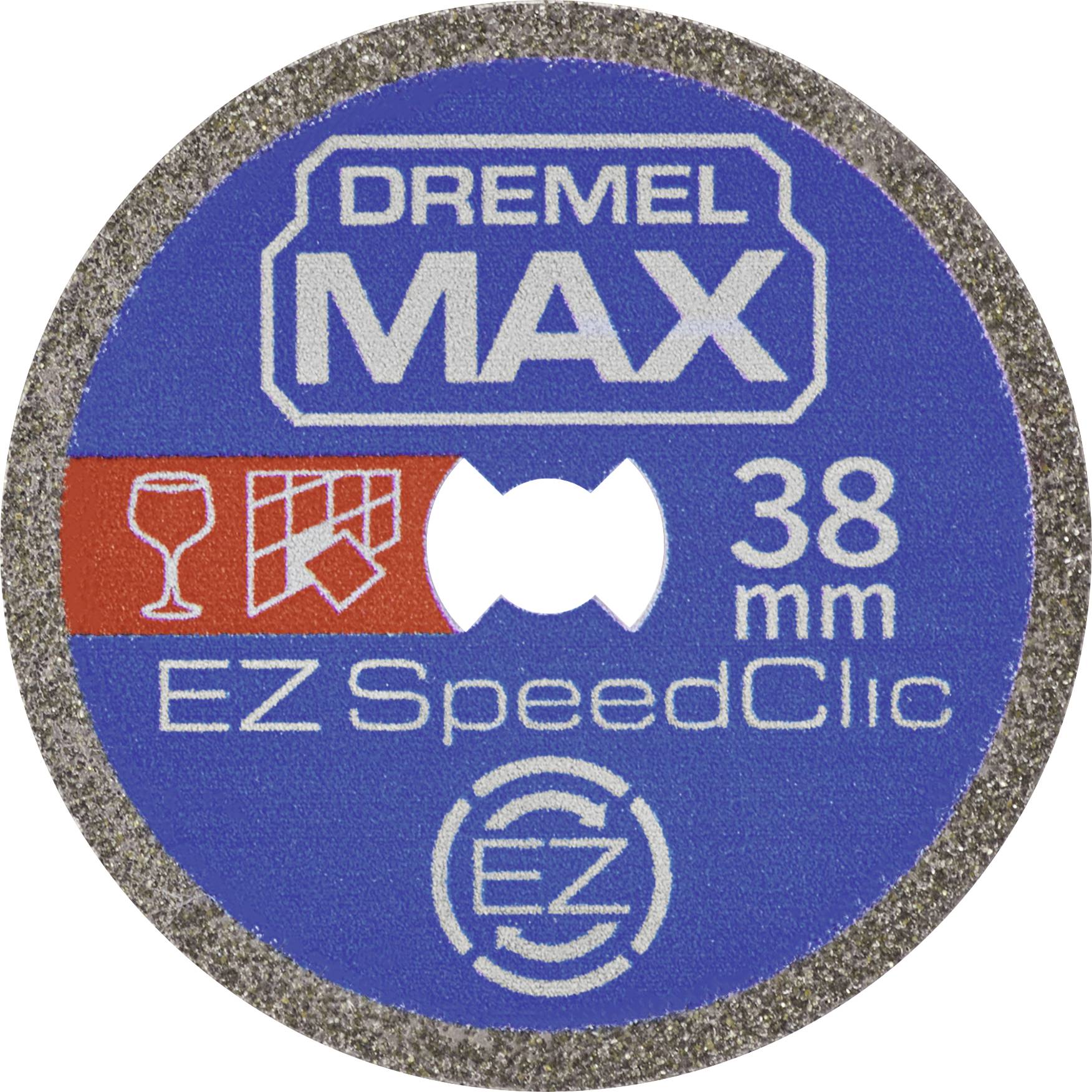 Kappeskive Dremel 2615S545DM; 38,1 mm