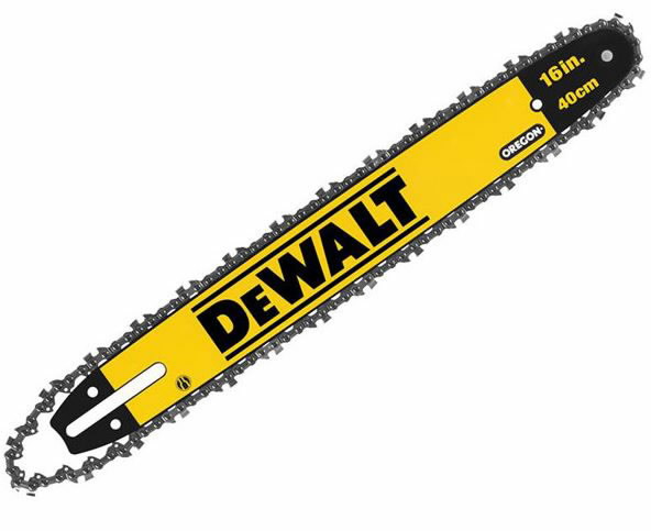 Sagsverd til motorsag DeWalt DT20660-QZ; 16''; 40 cm; 3/8''; 1,1 mm + kjede