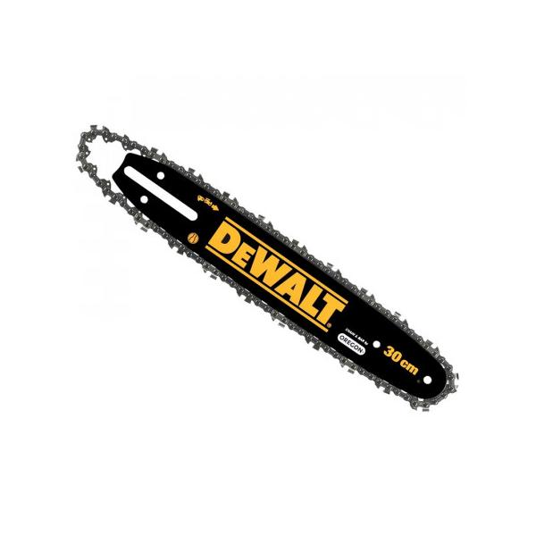 Sagsverd til motorsag DeWalt DT20665-QZ; 12''; 30 cm; 3/8''; 45; 1,1 mm + kjede