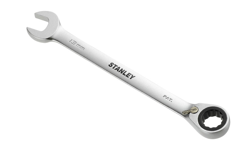 Fastnøkkel med skralle Stanley 1-13-310; 18 mm