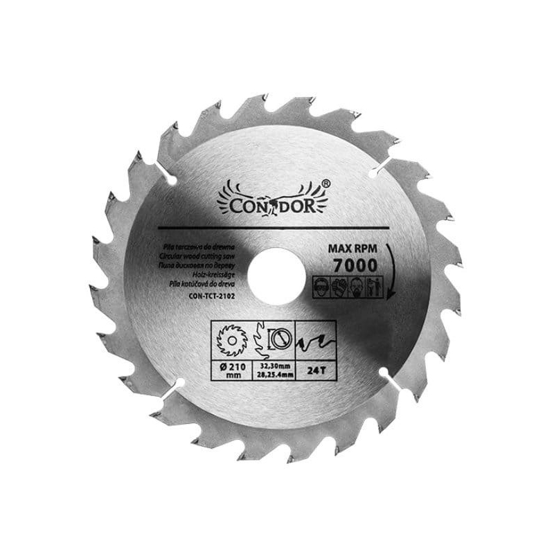 Sagblad for tre Condor CON-TCT-2102; 210 mm; Z24