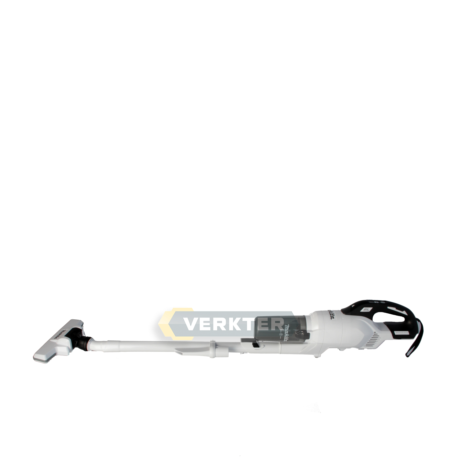 Trådløs støvsuger Makita DCL286FZW; 18 V (uten batteri og lader)