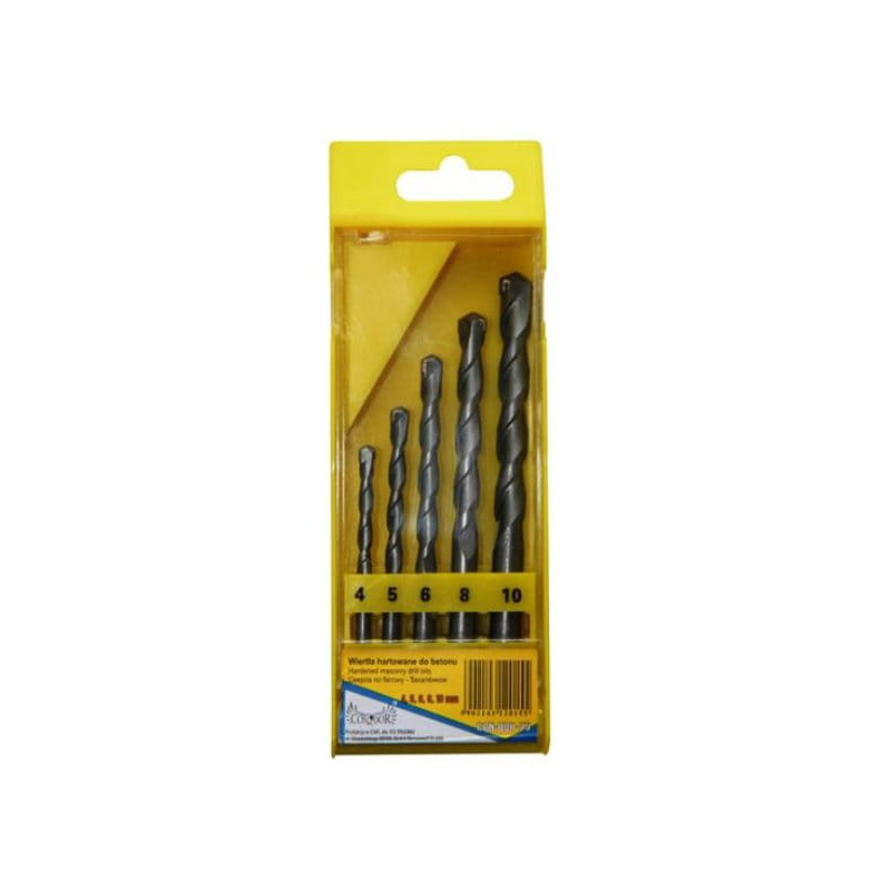 Borsett for betong Condor CON-ABP-90410; 4,0-10 mm; 5 stk