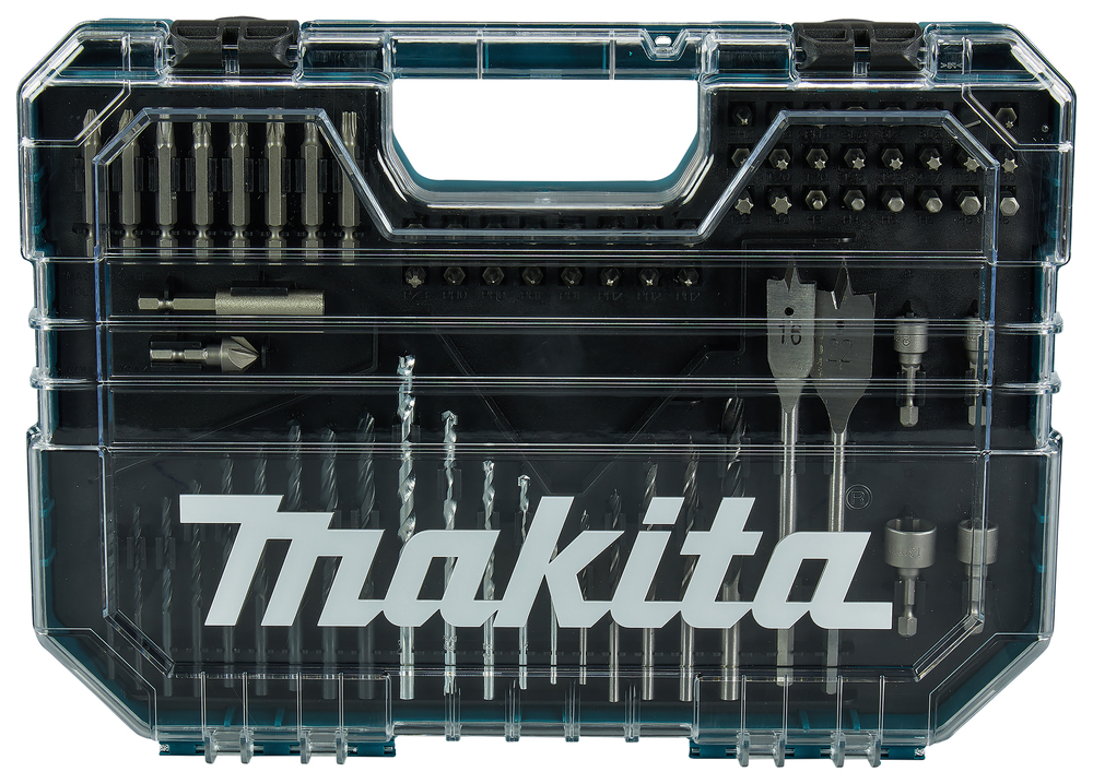Verktøysett Makita E-15126; 75 stk