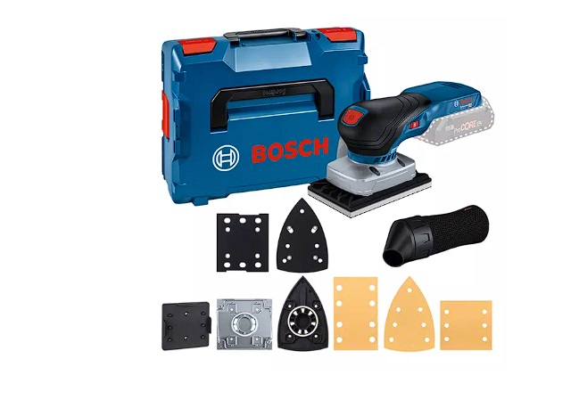 Plansliper Bosch GSS 18V-13 Professional; 18 V (uten batteri og lader) + L-BOXX 136