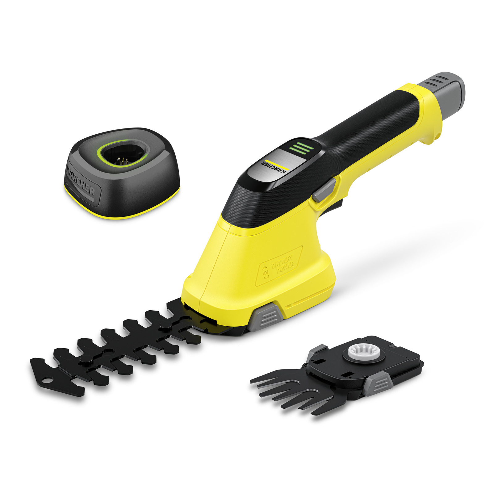 Hekk- og gressaks Karcher GSH 4-4 Plus Battery Set; 4 V; 1x2,5 Ah batt.