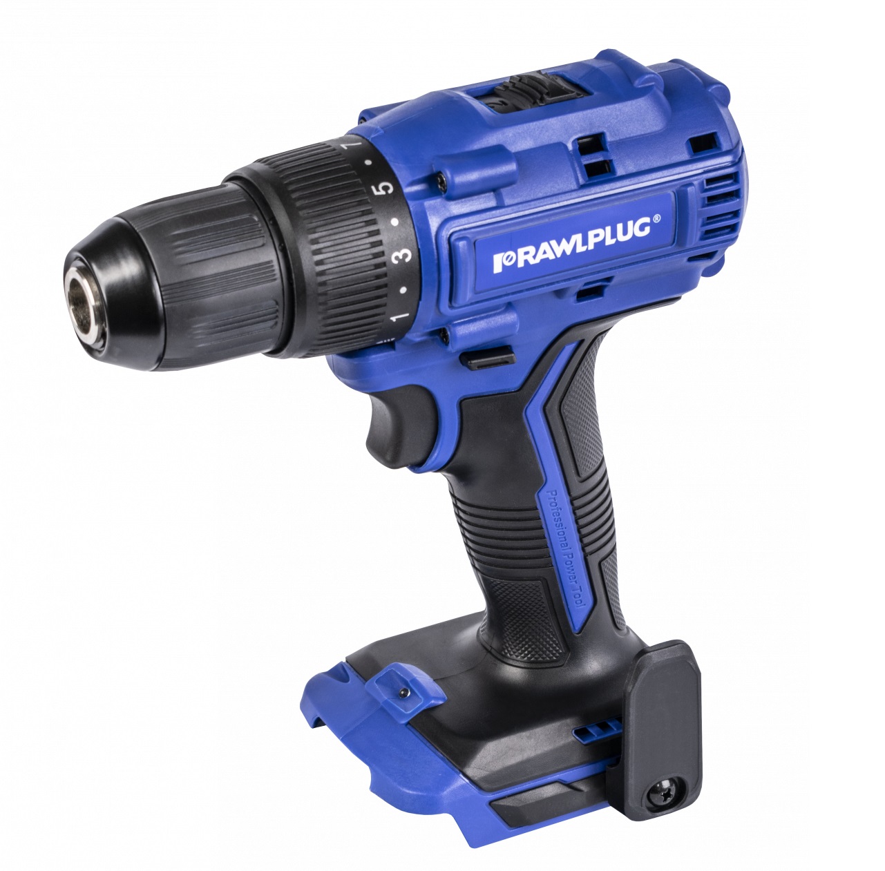 Skrutrekker/bor RawlPlug R-PDD18-55-S; 18 V (uten batteri og lader)