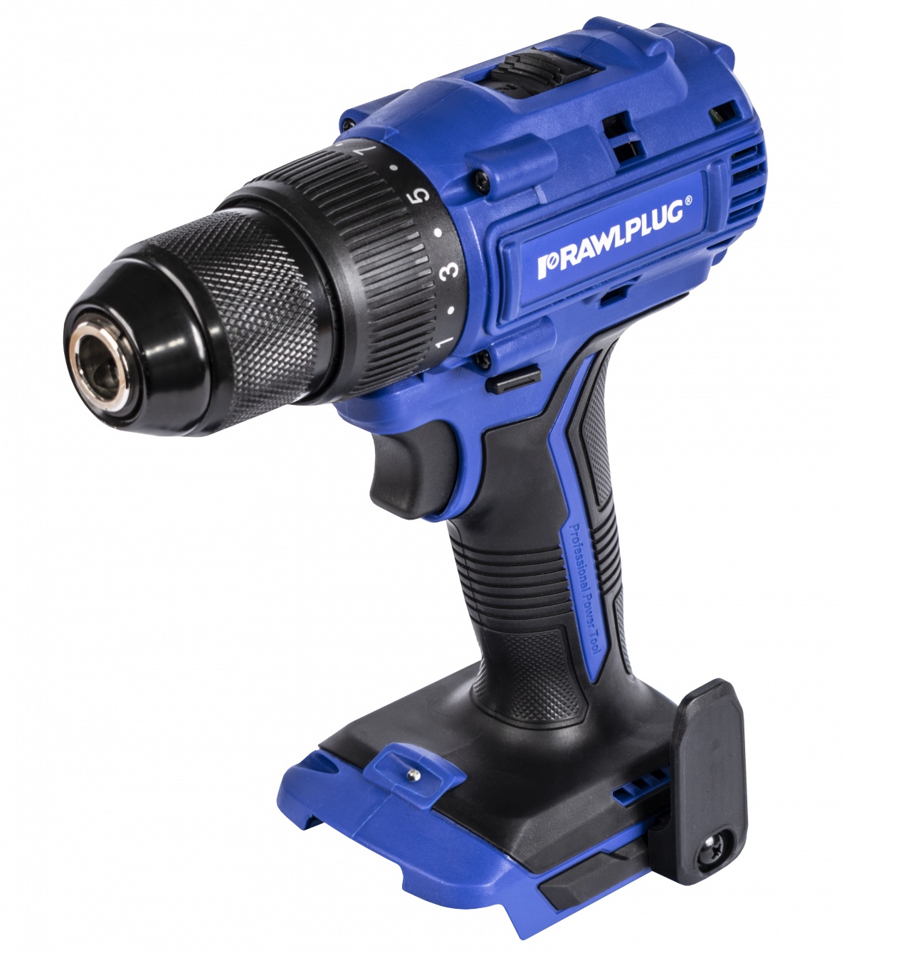Skrutrekker/bor RawlPlug R-PDD18-70-S; 18 V (uten batteri og lader)