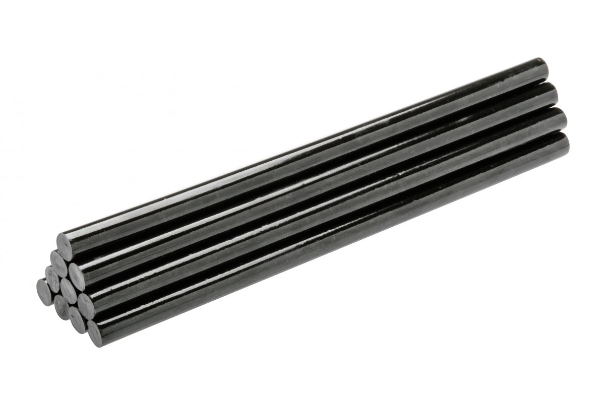 Limstifter Hogert HT2C138; 11,2x250 mm; 12 stk; svart