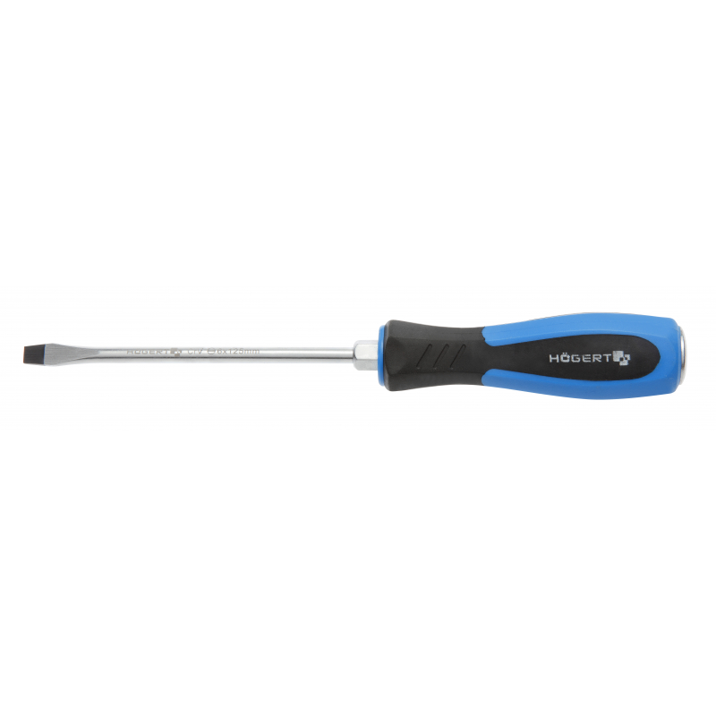 Flat skrutrekker Hogert HT1S064; SL5,5; 100 mm