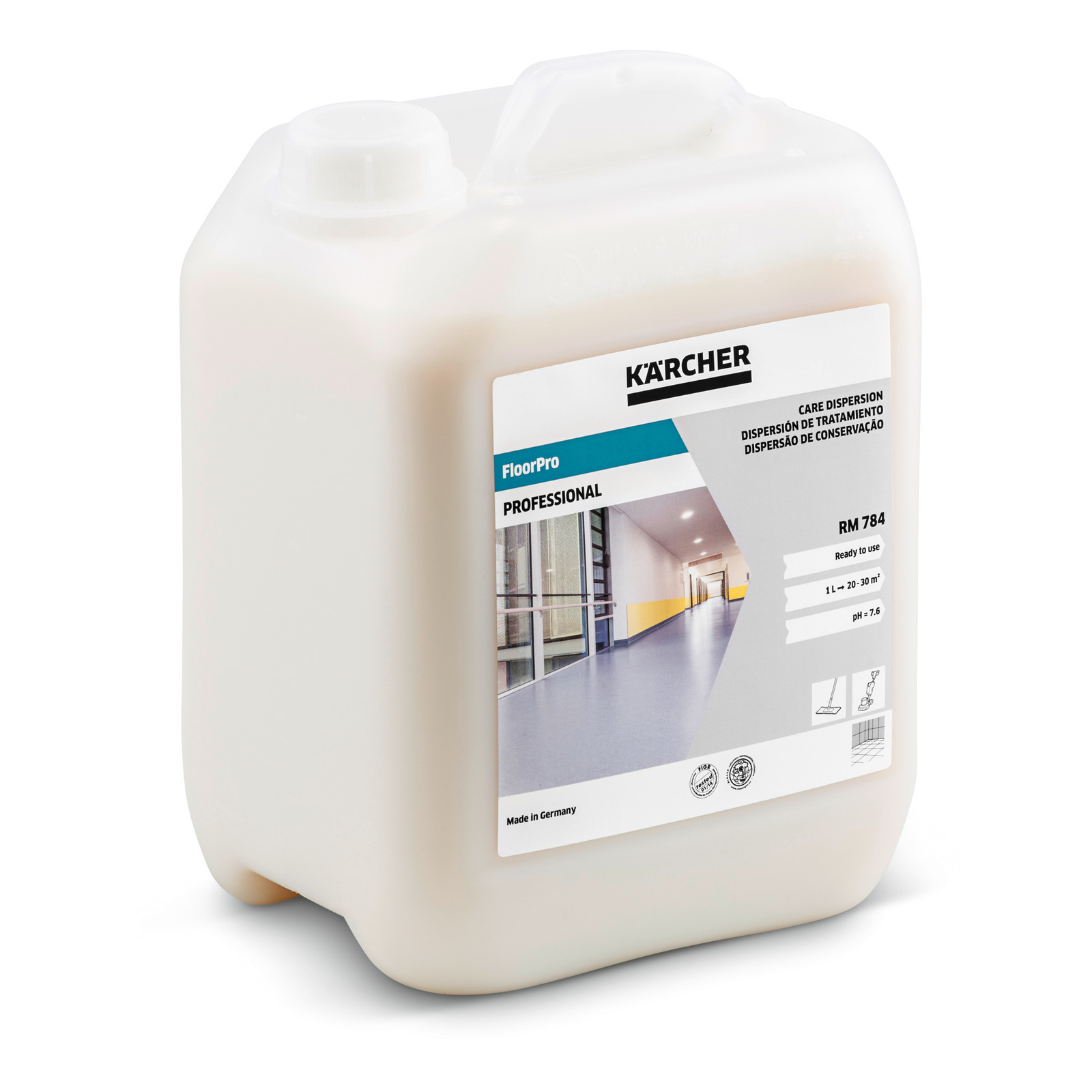 Rengjøringsmiddel for gulv Karcher RM 784; 5 l