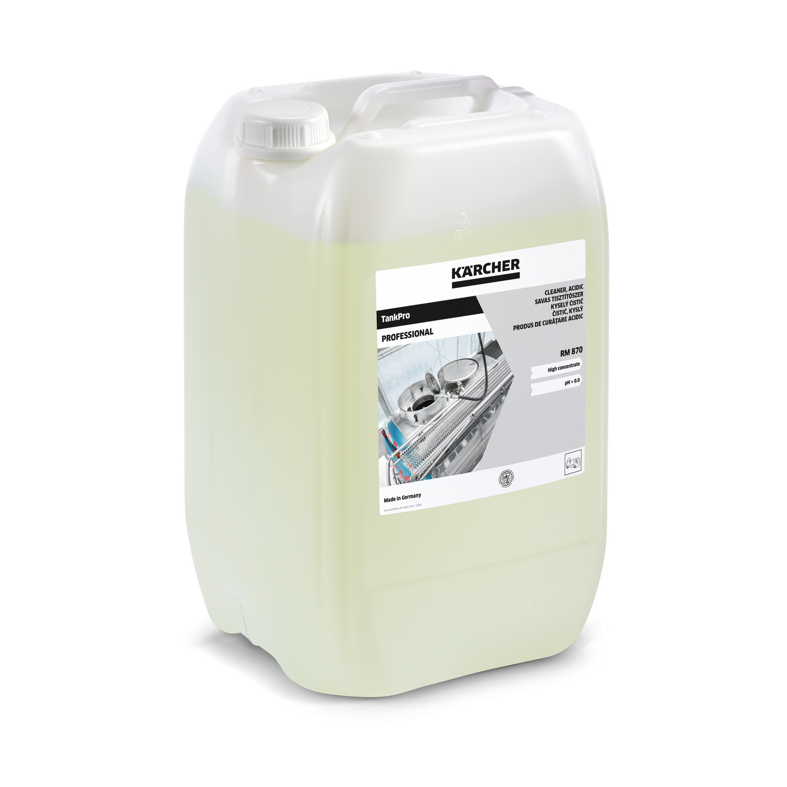 Rengjøringsmiddel med syre Karcher RM 870; 20 l