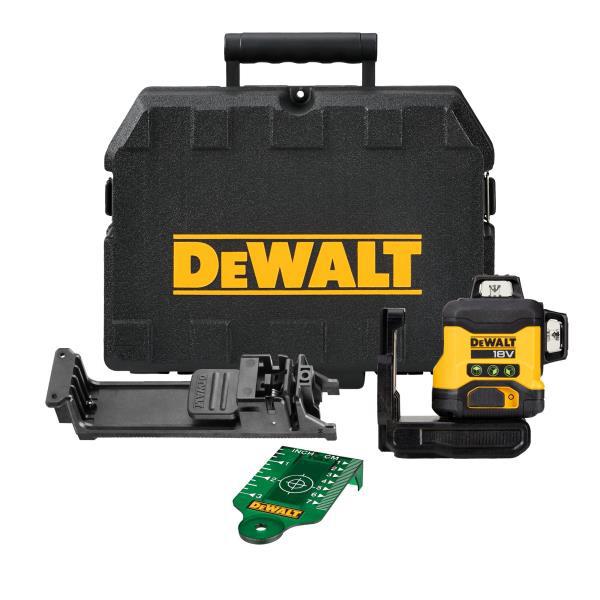 Krysslaser  DeWalt DCLE34031N-XJ; 18 V (uten batteri og lader)