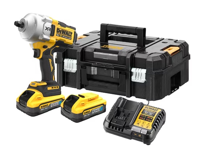 Slagmuttertrekker DeWalt DCF961H2T-QW; 18 V; 2x5,0 Ah batt.