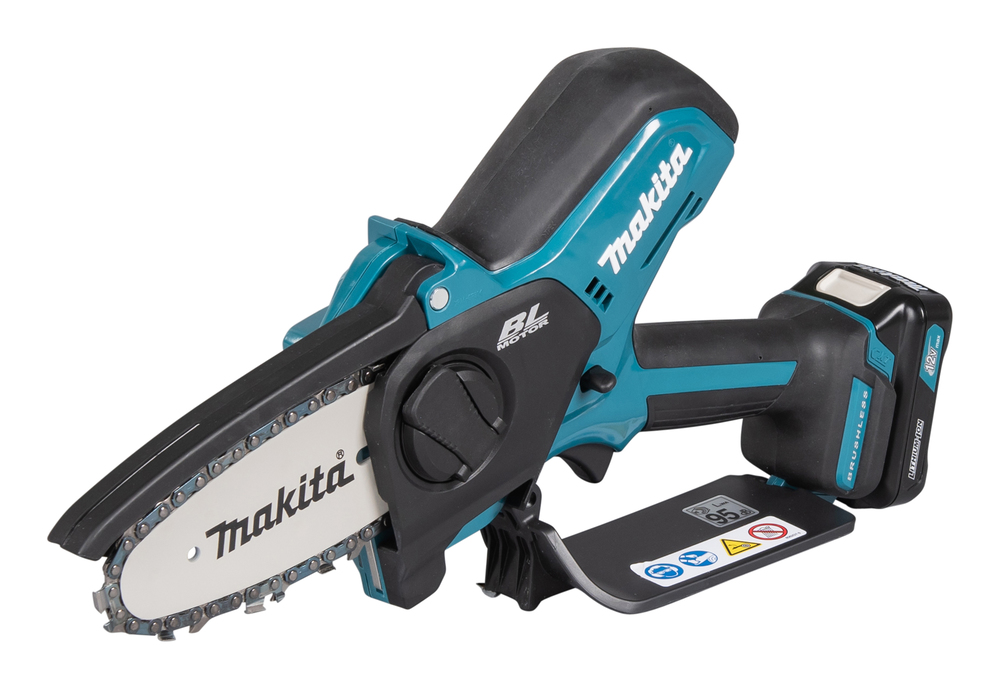 Motorsag for beskjæring av grener Makita UC100DZ01; 12 V; 10 cm sverd (uten batteri og lader)