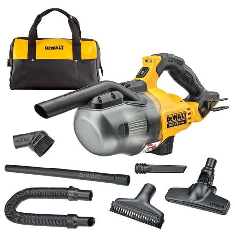 Trådløs støvsuger DeWalt DCV501LN-XJ; 18 V (uten batteri og lader)
