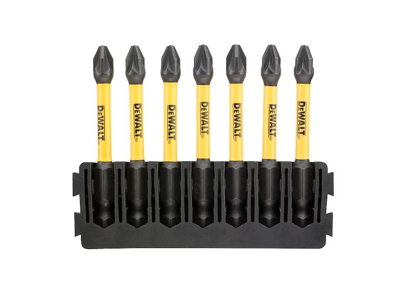 Skrutrekkersett DeWalt DT70821-QZ; PZ2; 57 mm; 7 stk