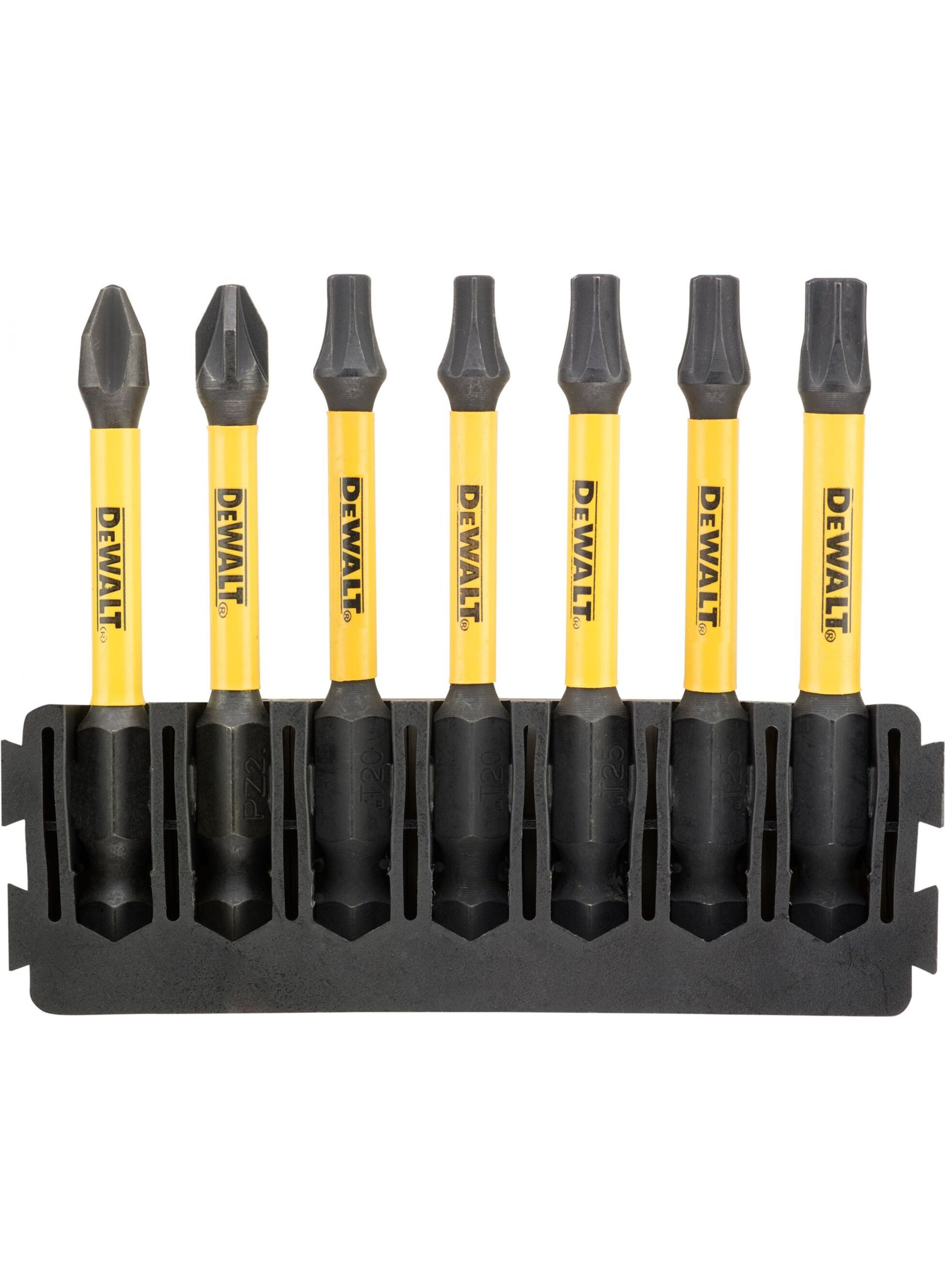 Skrutrekkersett DeWalt DT70820-QZ; 7 stk
