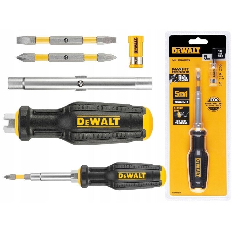 Skrutrekker DeWalt DWHT66569-0 + skrutrekker bits