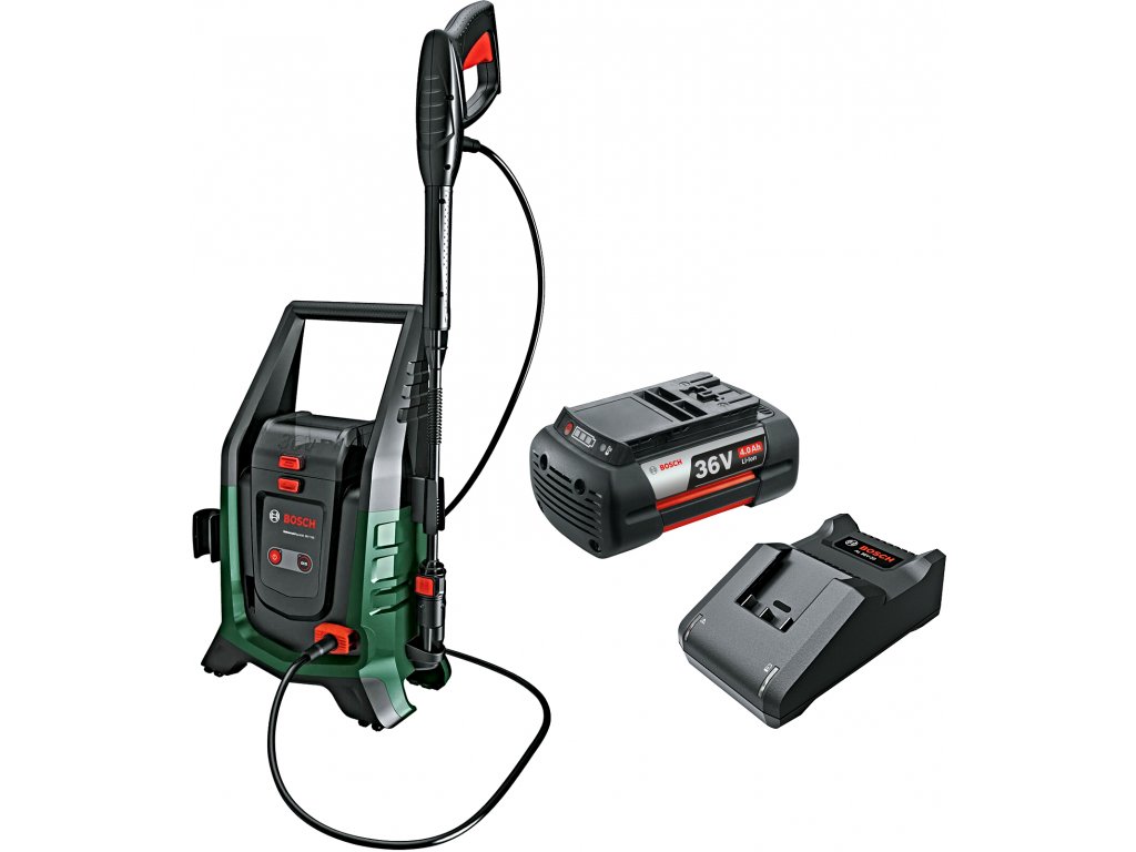 Høytrykksspyler Bosch UniversalAquatak 36V-100; 36 V; 1x4,0 Ah batt.