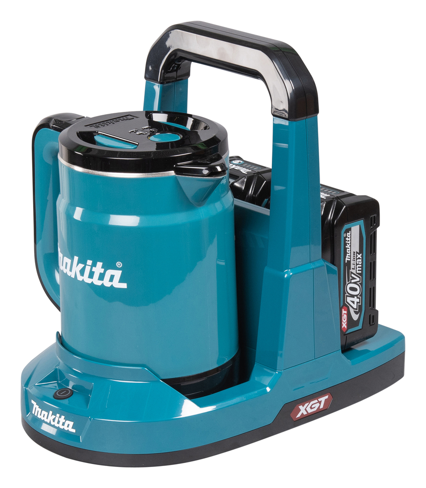 Trådløs vannkoker Makita KT001GZ; 40 V (uten batteri og lader)