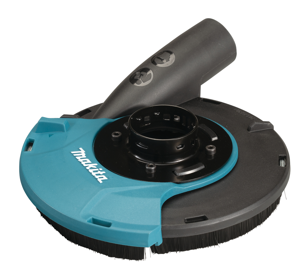 Splintbeskyttelse med avsug til vinkelslipere Makita 191W05-0; 125 mm