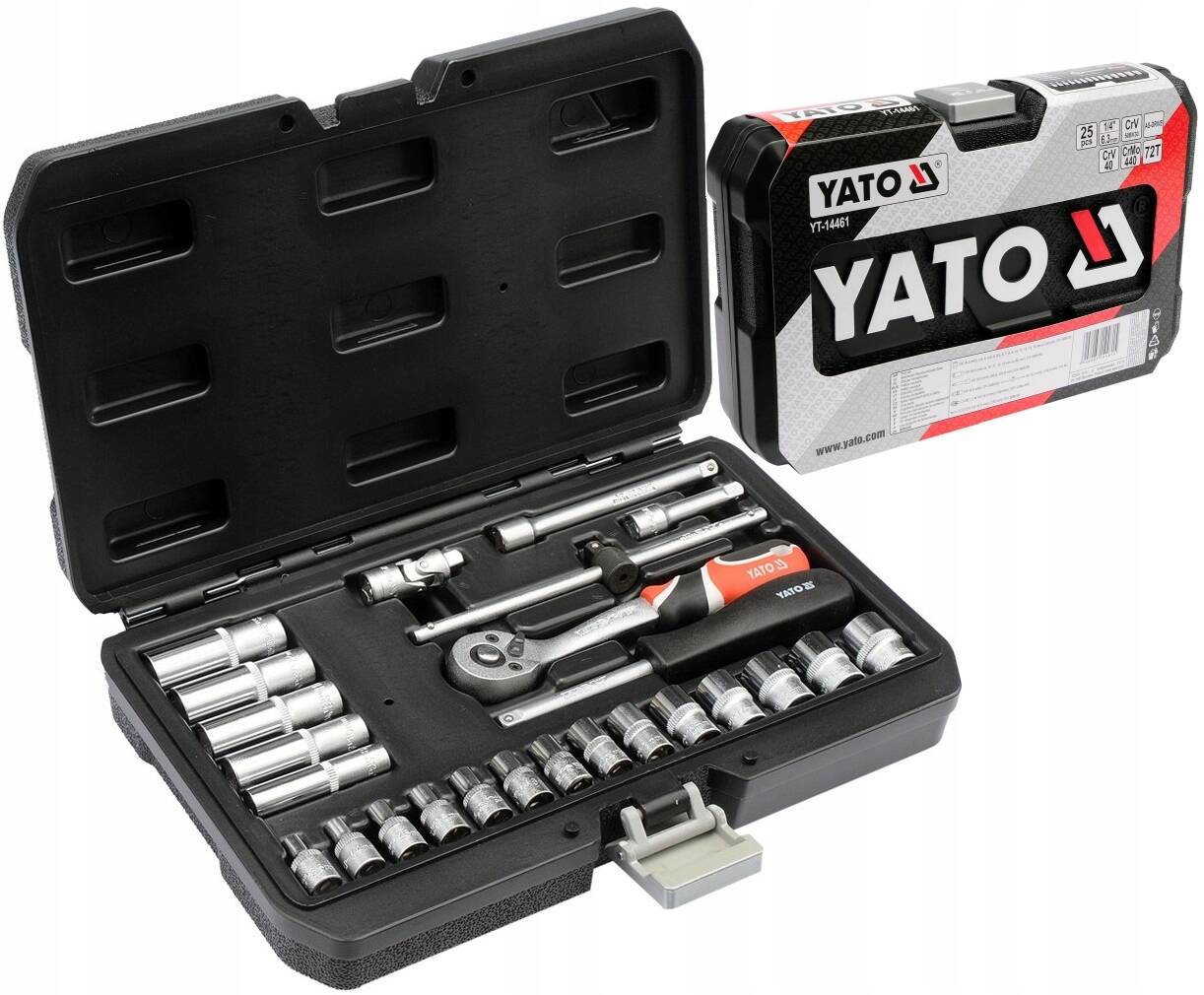Verktøysett Yato YT-14461; 25 stk