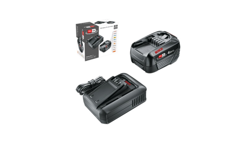 Tilbehørsett Bosch Starter Set 18V; 18 V; 1x4,0 Ah batt.
