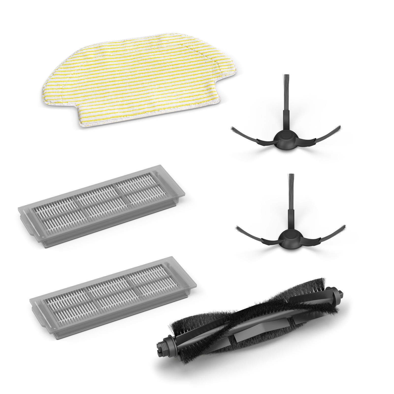 Tilbehørsett Karcher RCV 3; 6 stk