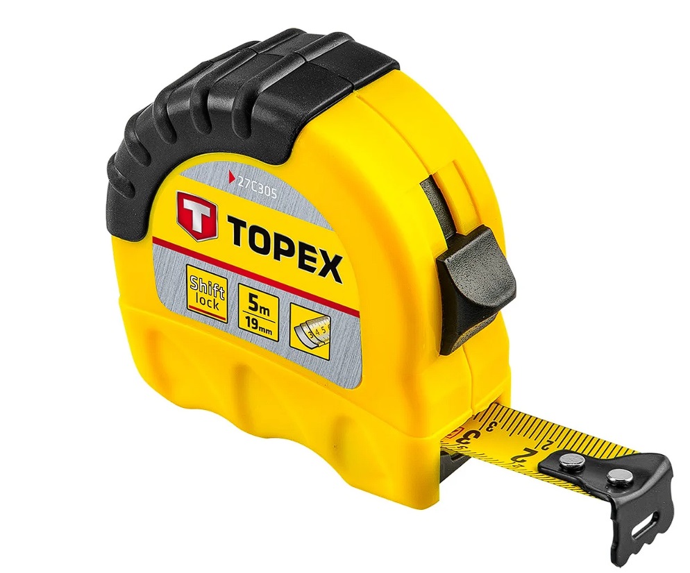 Målerulle Topex 27C305; 19 mm; 5 m