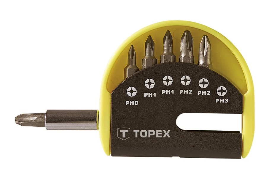 Skrutrekkersett Topex 39D350; 7 stk
