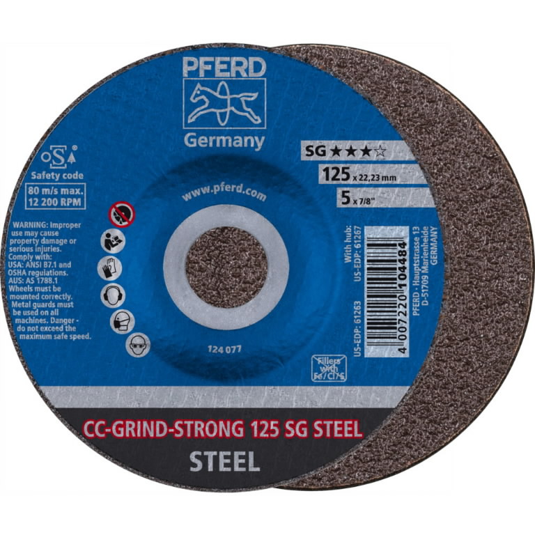 Slipeskive PFERD 104484; 125 mm