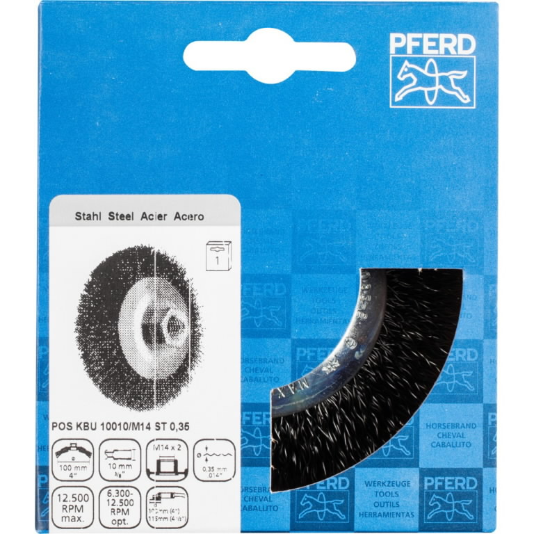 Koppbørste PFERD 220832; 100 mm; M14