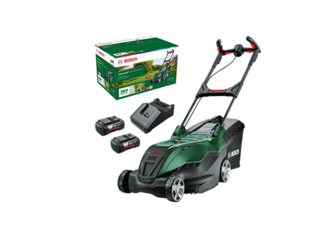 Gressklipper Bosch AdvancedRotak 36V-44-750; 36 V; 2x4,0 Ah batt.