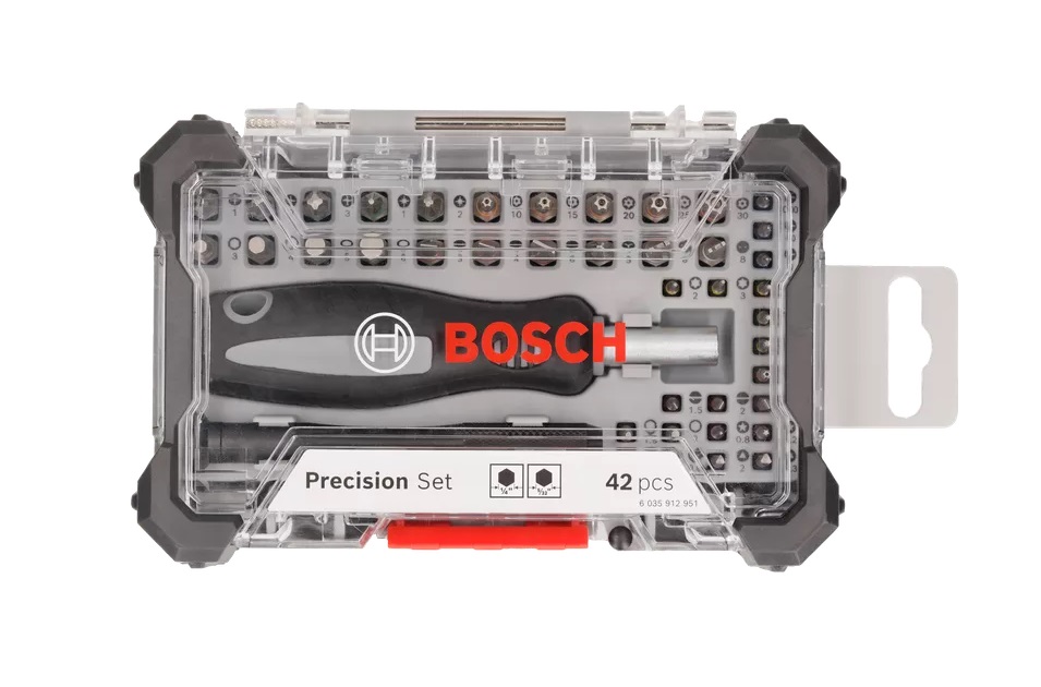 Skrutrekkersett Bosch 2607002835; 42 stk