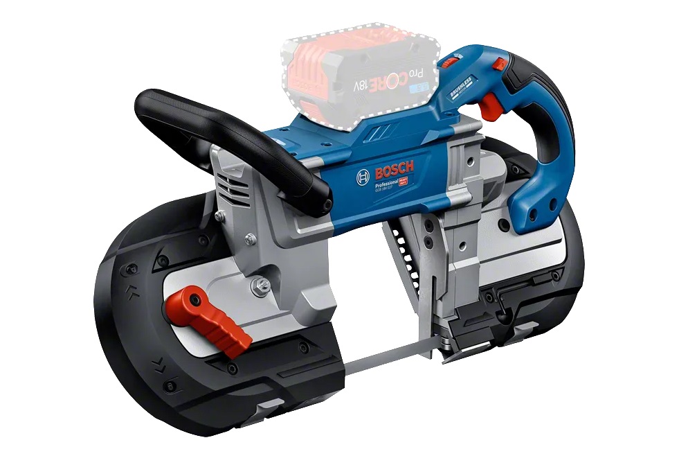 Båndsag Bosch GCB 18V-127 Professional; 18 V (uten batteri og lader)