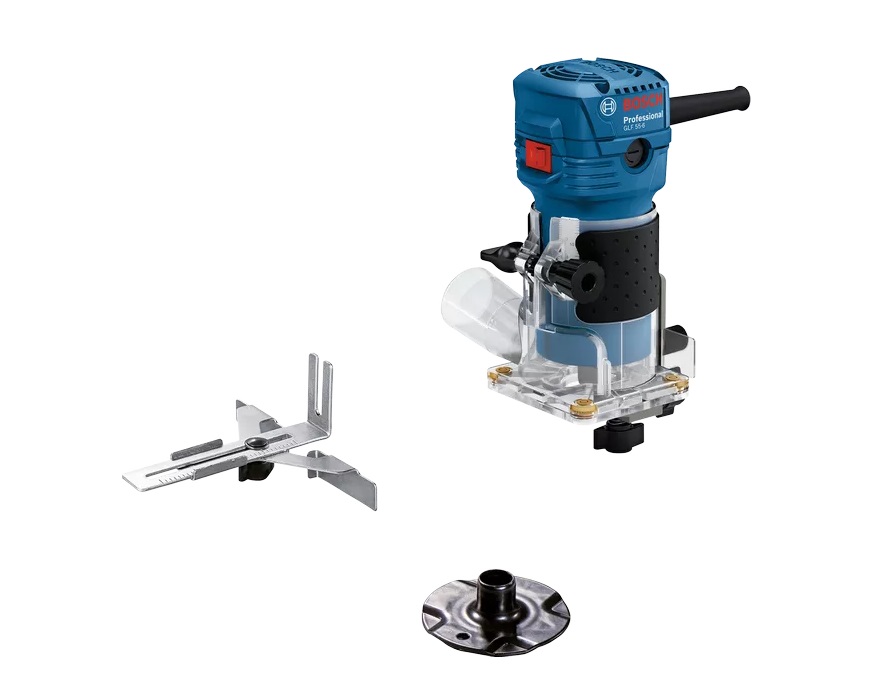 Håndoverfres Bosch GLF 55-6 Professional; 550 W
