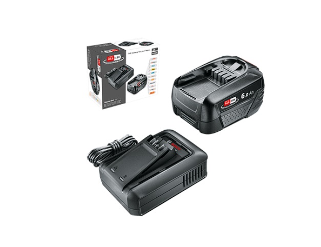 Tilbehørsett Bosch 1600A032A8; 18 V; 1x6,0 Ah batt.