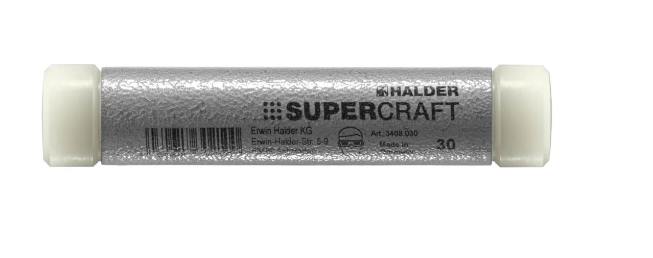 Stempel av stål Halder 3408.030; 30 mm
